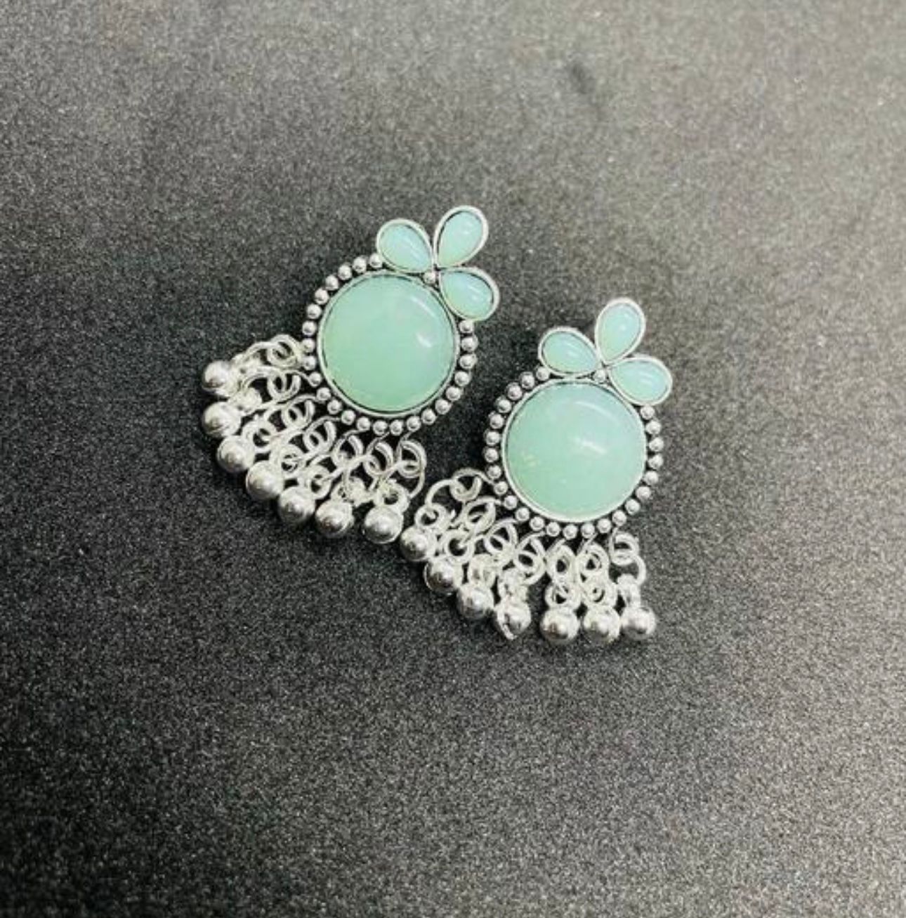 Combo of Dailywear 18 Pair Silver Oxidised Jhumka Earrings for Girls and Women.