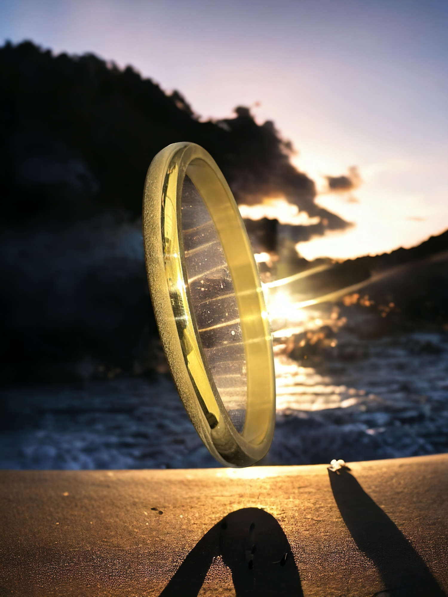 24K Vermeil Gold Platted Stainless Steel Anti-Tarnish Sardar Kada Bracelets for Boys and Men.