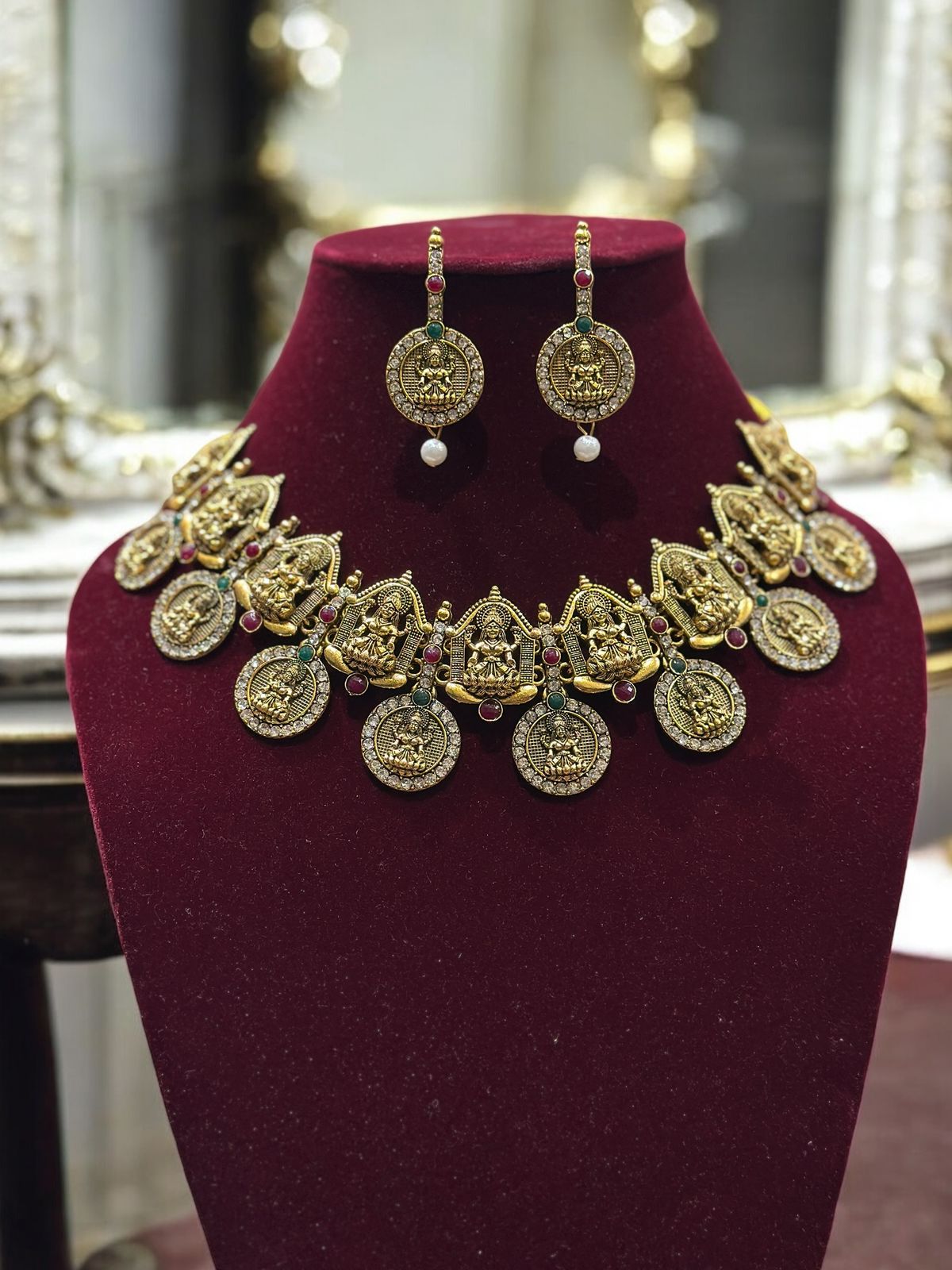 Lakshmi Mini Style Choker Necklace for Women