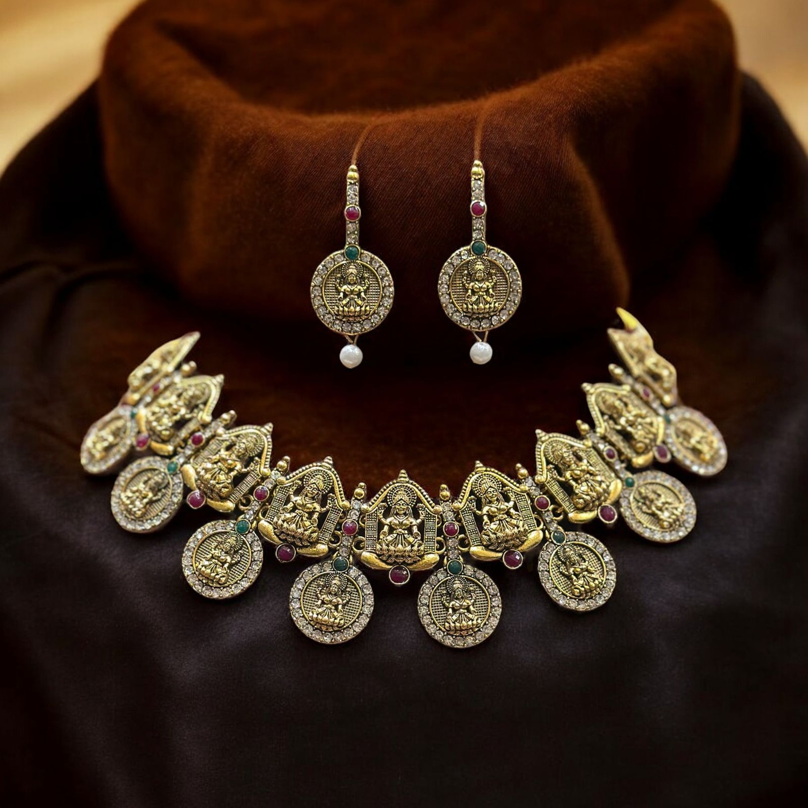 Lakshmi Mini Style Choker Necklace for Women