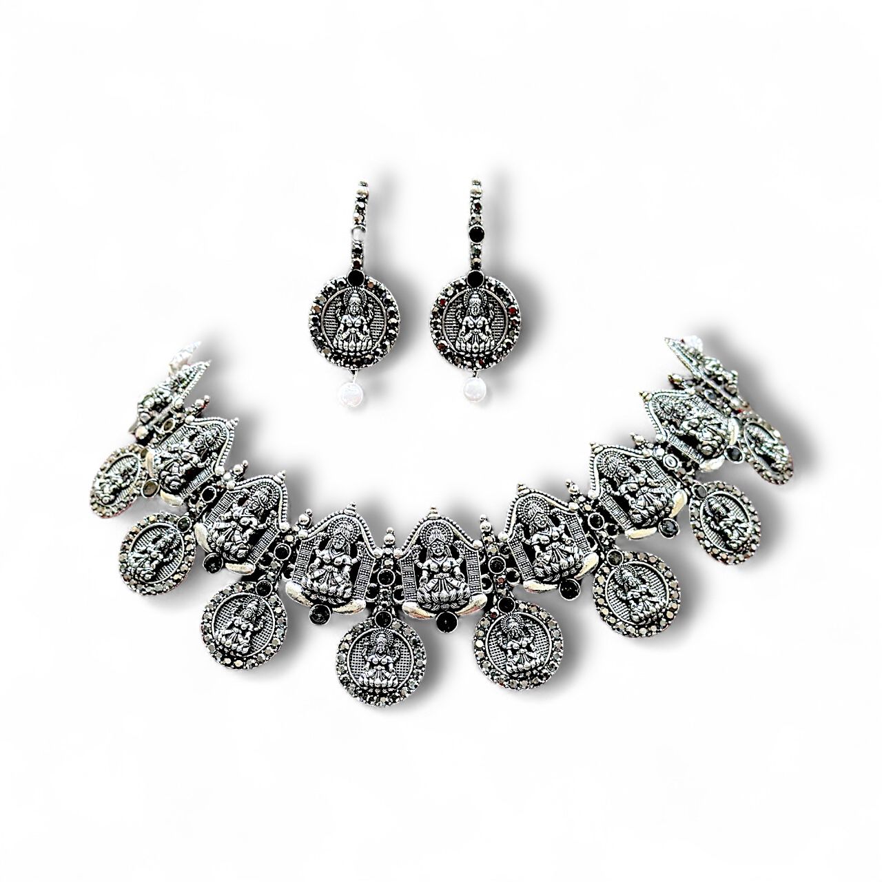 Lakshmiji choker Silver for women