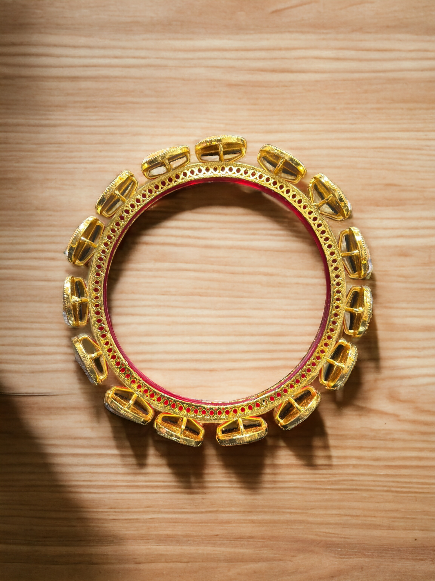 Kundan Bangle set for Women.