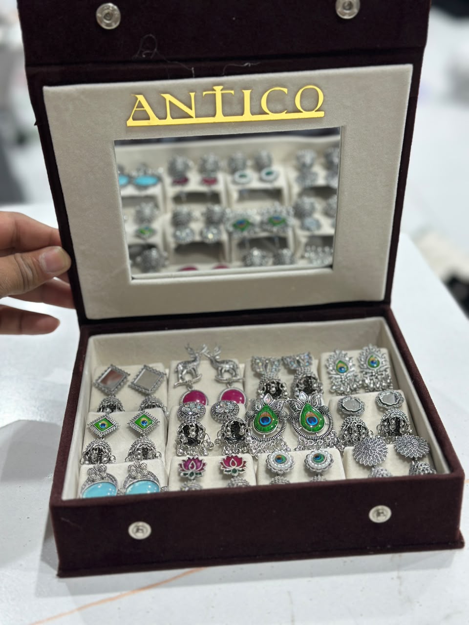 Luxury Sterling Silver Jewelry Gift Box for Women