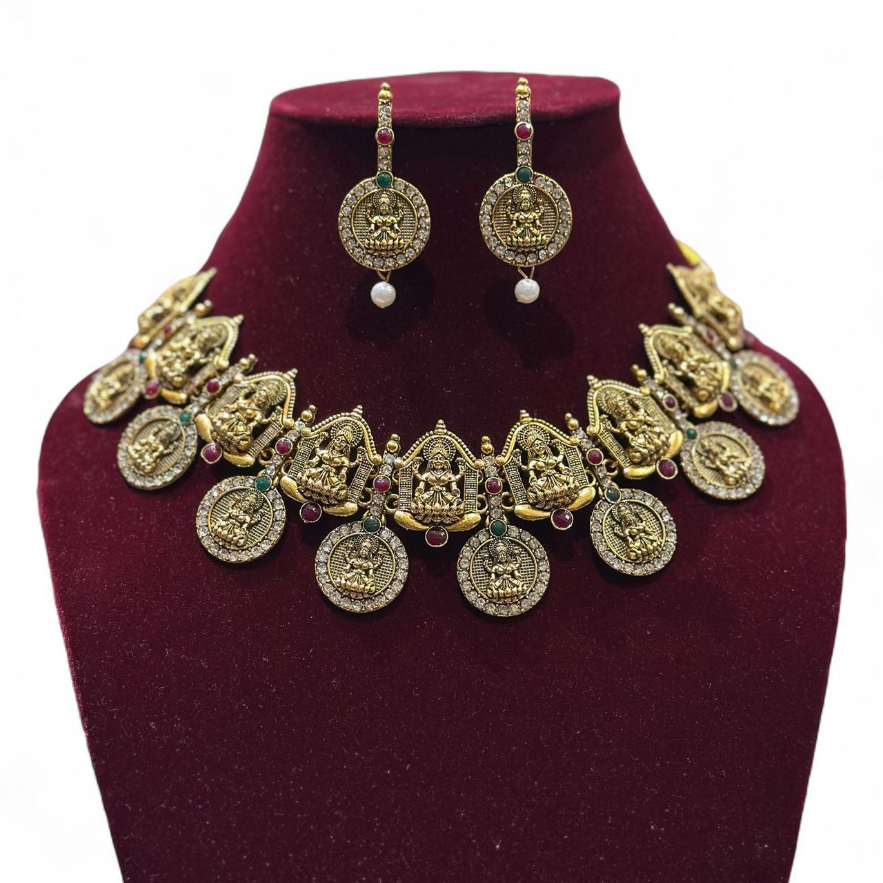 Lakshmi Mini Style Choker Necklace for Women