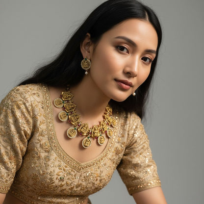 Lakshmi Mini Style Choker Necklace for Women