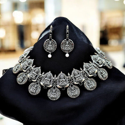 Lakshmiji choker Silver for women