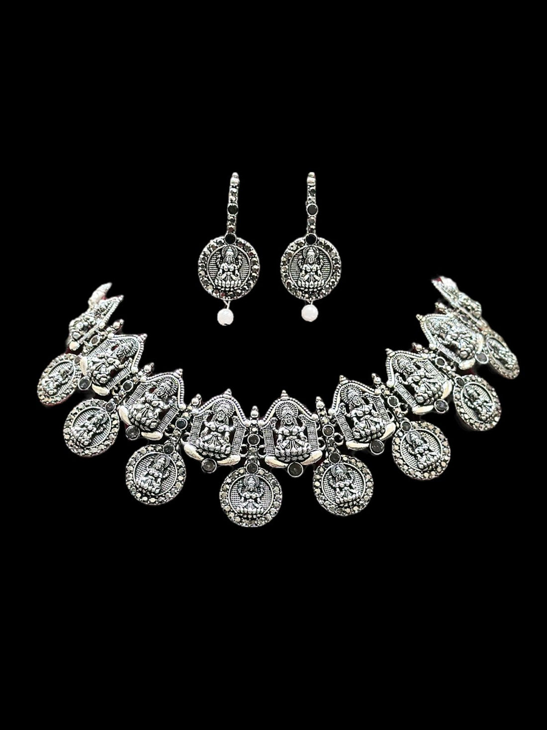 Lakshmiji choker Silver for women