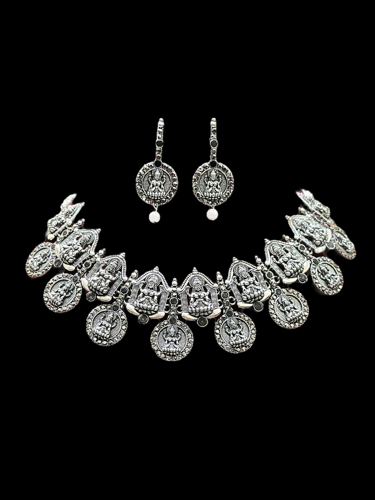 Lakshmiji choker Silver for women