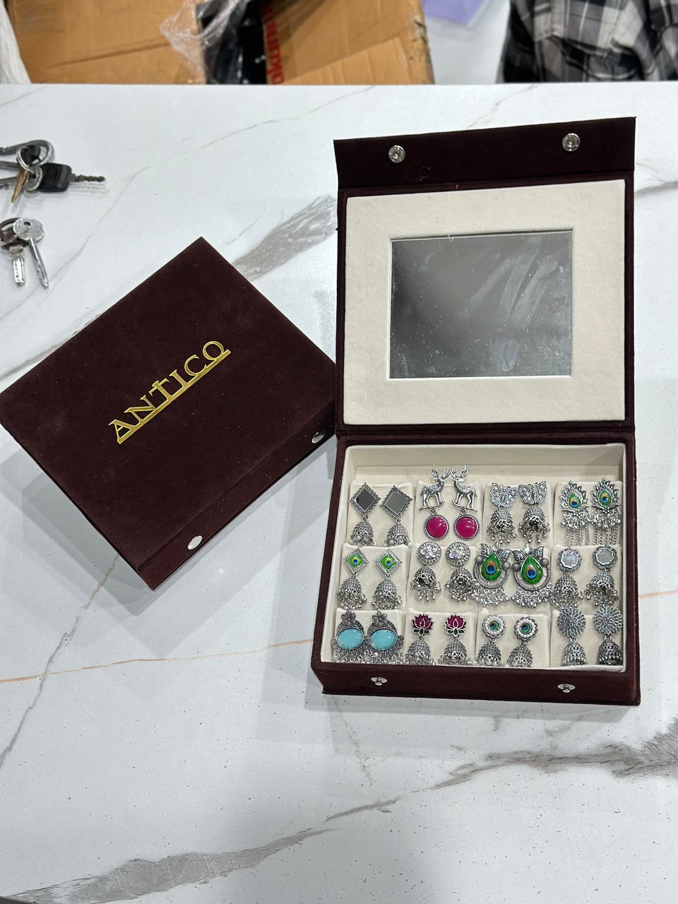 Luxury Sterling Silver Jewelry Gift Box for Women